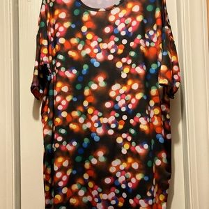 Lularoe XL Irma Christmas lights!